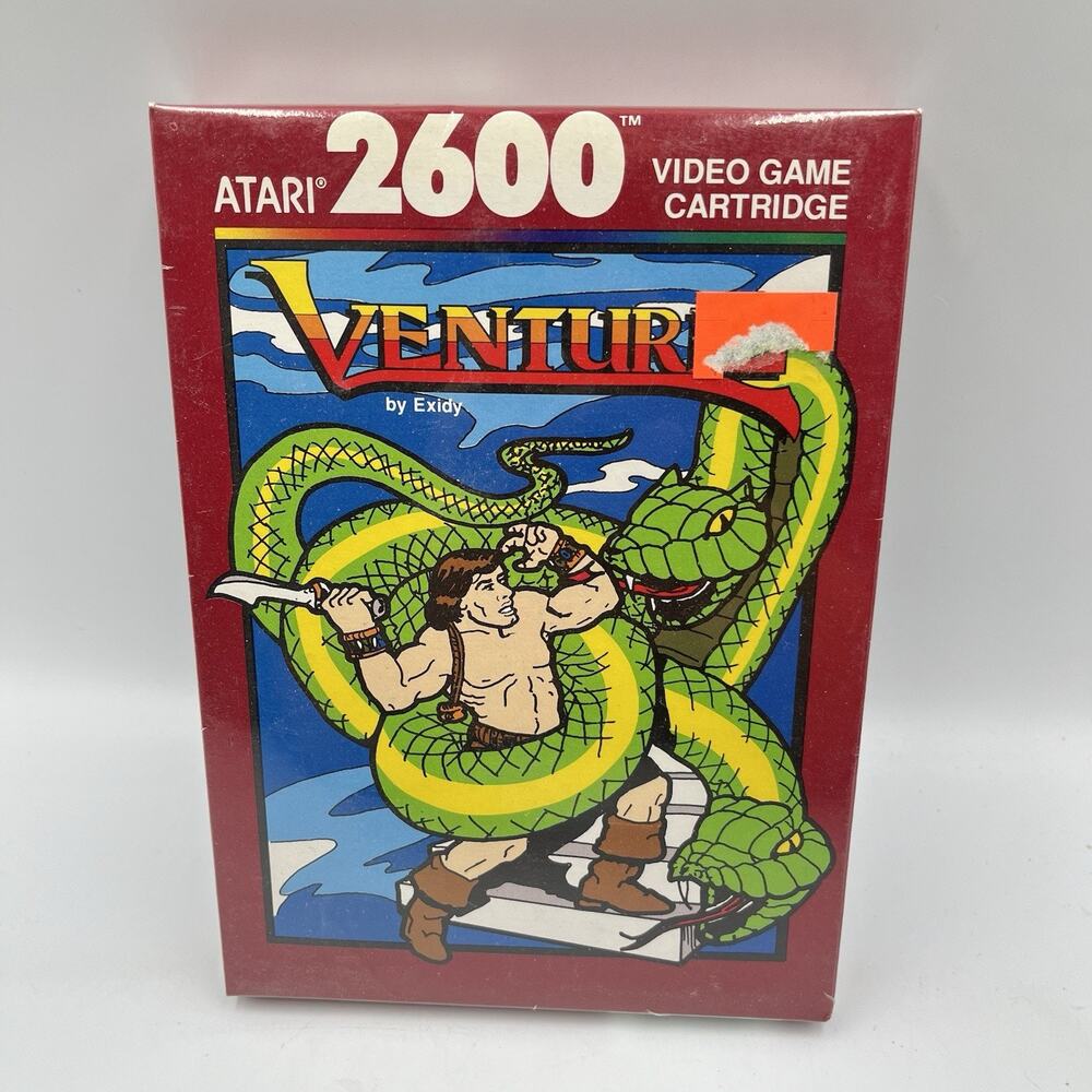 Venture Atari 2600 NEW Factory Sealed - 1982 Classic!